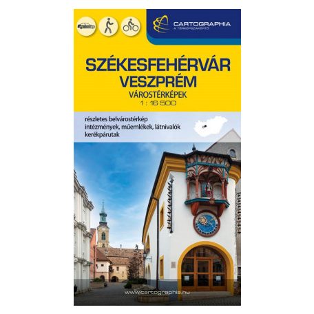 Székesfehérvár -- Veszprém térkép