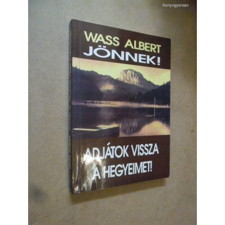 Adjátok vissza a hegyeimet! (puha,fekete