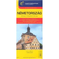 Németország térkép (1:800 000)