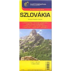 Szlovákia térkép (1:500 000)