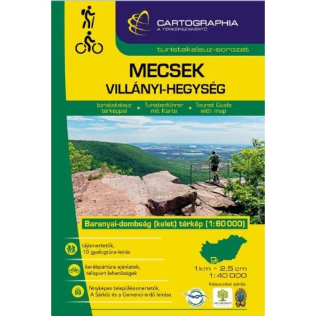 Mecsek - Villányi hegség (1:40 000)