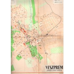 Veszprém várostérkép (Stiefel)