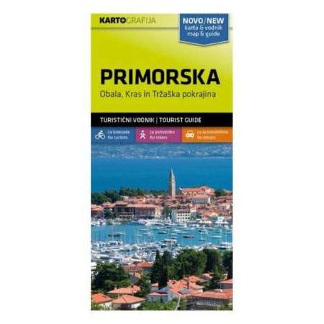 Horvátország,Szlovénia térkép (új)