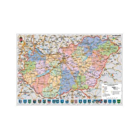 Magyarország térkép (új) SC puha 1:45000