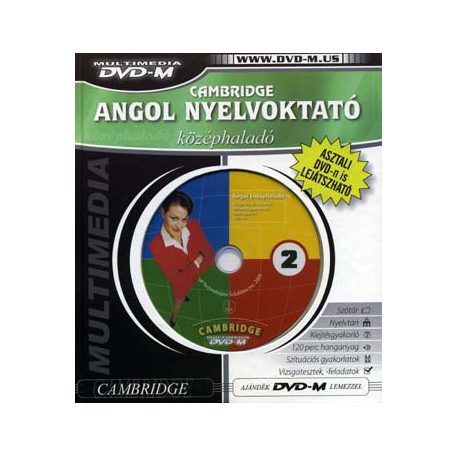 Angol nyelvoktató középhaladó(A) DVD-né