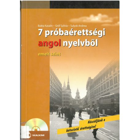 7 próbaérettségi angol-emelt szint+CD