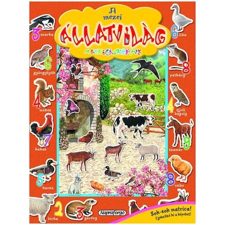 A mezei állatvilág matricáskönyve