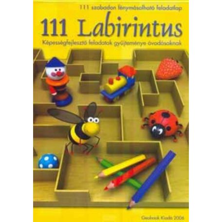 111 labirintus - képességfejlesztő felad