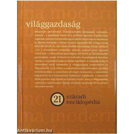 21. századi enciklopédia-Világgazdaság
