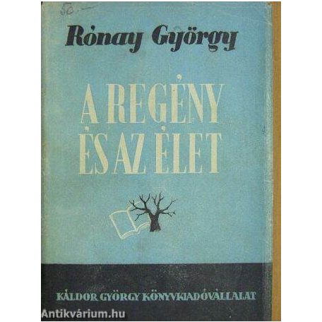 A regény és az élet