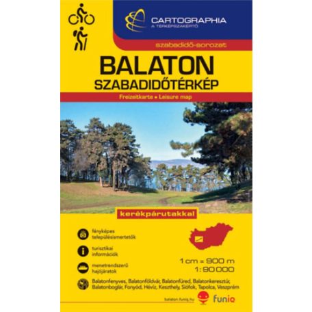Balaton szabadidőtérkép 1:90000 (4)