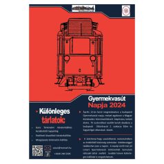 Naptár - gyermekvasút 2024