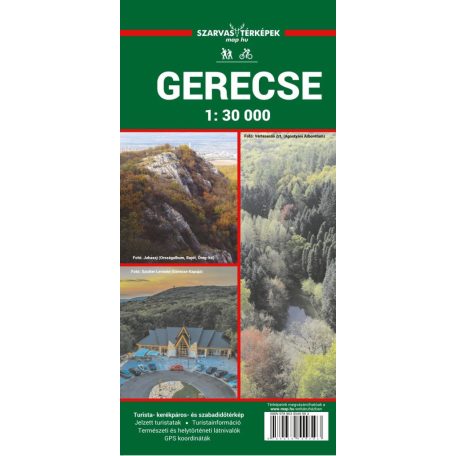 Gerecse turistatérkép