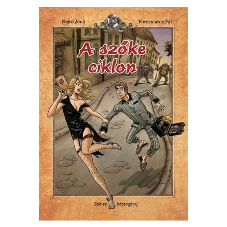 A szőke ciklon (keménytáblás)(képregény)