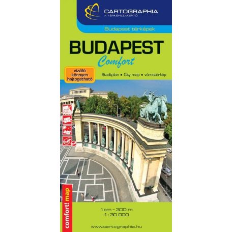 Budapest Comfort térkép