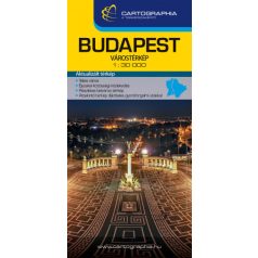 Budapest térkép SC BKV járatokkal