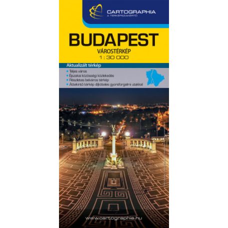 Budapest térkép SC BKV járatokkal